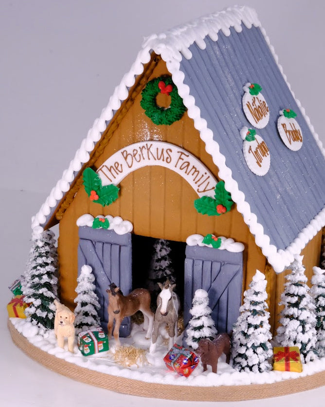 Barn Gingerbread Kit