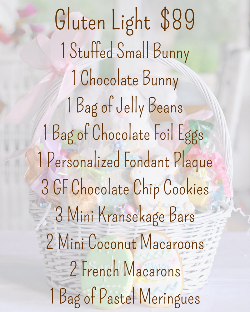 Bunny Basket - Gluten Light