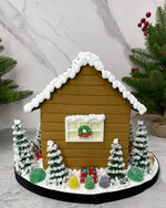 Black Roof Christmas Cottage