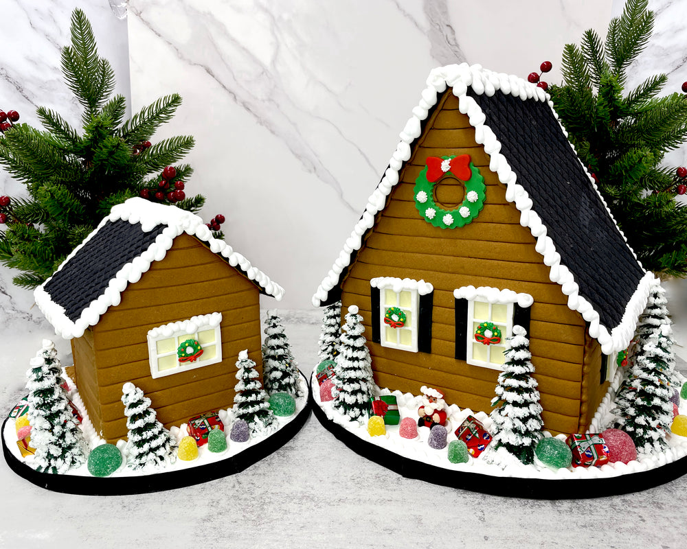 Black Roof Christmas Cottage