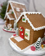 Brown Roof Christmas Cottage