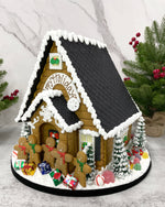 Black Roof Christmas Large House