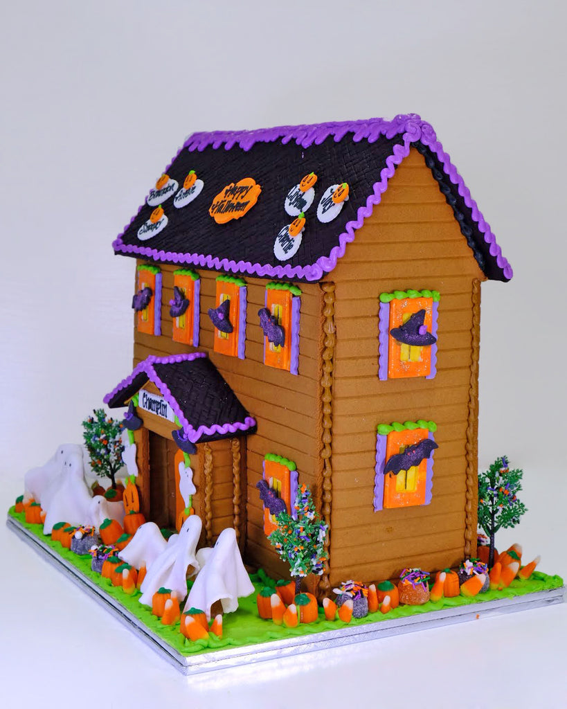 Halloween Gingerbread Manor House – The Solvang Bakery